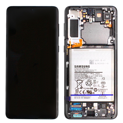 Samsung Galaxy S21 Plus 5g G996 Lcd Touch Frame Assembly Silver Epartsolution Com